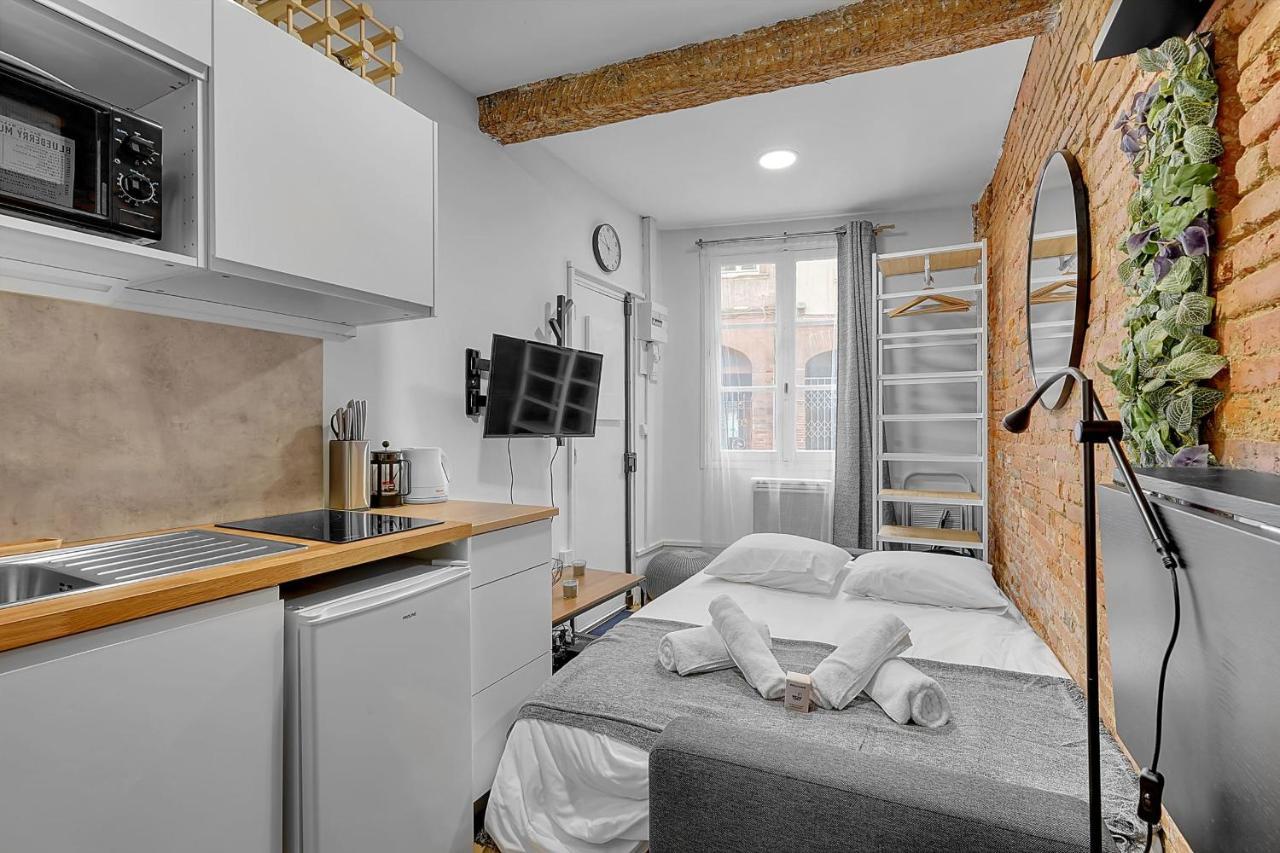Getaway For 2 Beautiful Studio Near The Garonne Тулуза Екстер'єр фото